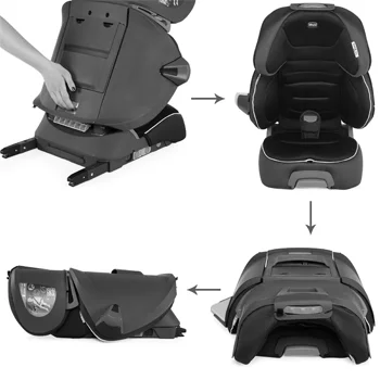 Chicco auto sedište Fold&go I-size 100-150cm Pearl-1 Chicco auto sedište Fold&go I-size 100-150cm Pearl-1